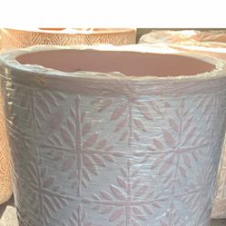 Plant Pots 12”X13”.  . Add  touch of  class your decor. Plaster. Very Heavy I Have Two$45 .each