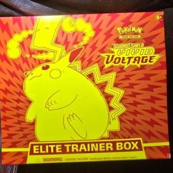 Pokemon Vivid Voltage EtB  New Sealed