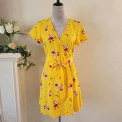 Yellow Floral Sundress