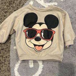 Boys Mickey Mouse Sweatshirt 