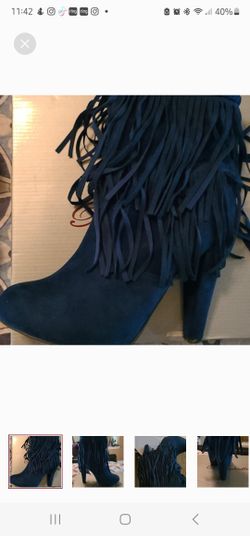 Fringe Boots Ankle Boots