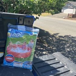 Child Kid Children Swimming Pool for Children over 2 years Old Dog Pool Brand New Never Used Foot Pool 