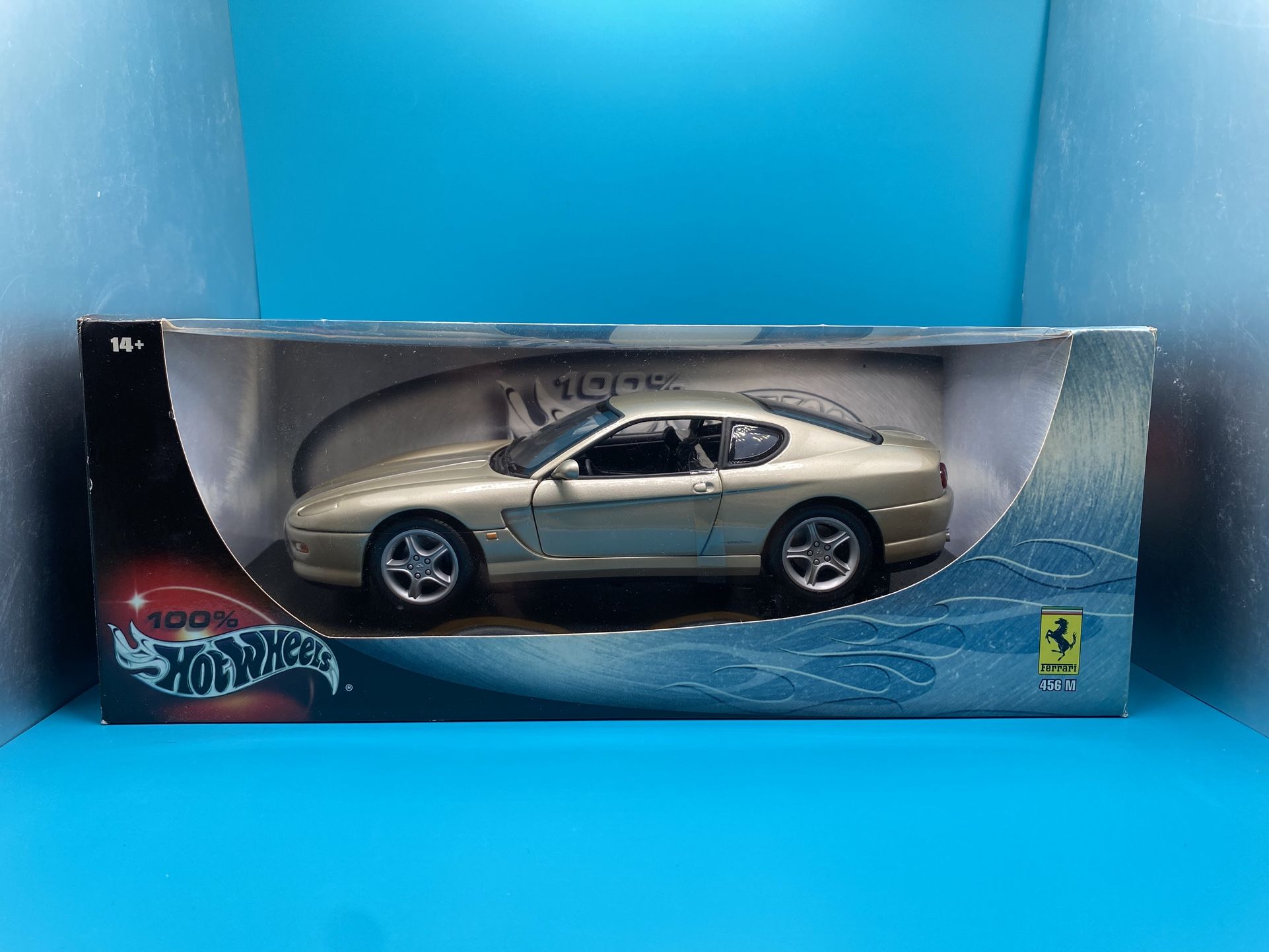 (NEW) 100% Hot Wheels Ferrari 456 M 1:18 Scale