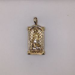 14K St. Lazarus Pendant 