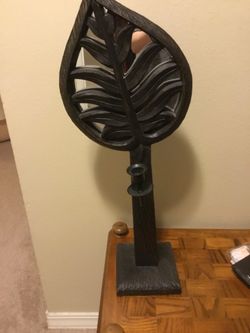 Wooden Decorative candle holder