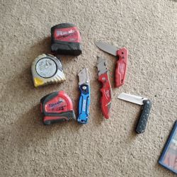 Knives And Tape Measures