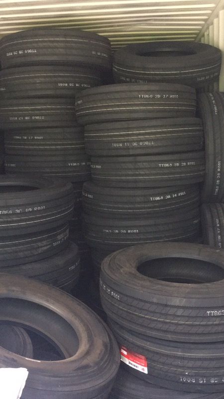 Selling brand new semi truck tires 295/75 22.5 and aluminum rims