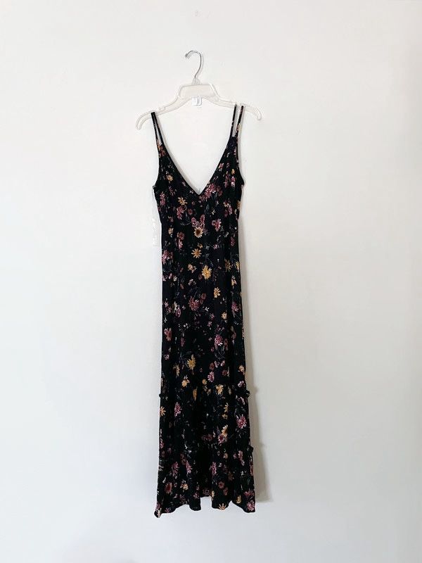 Floral Sundress, Flare Summer Dress