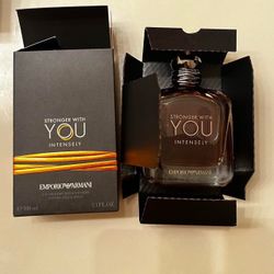Stronger With You Intensely  SWY Cologne 3.3oz 100ml