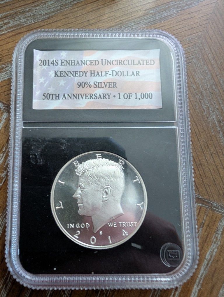 2014s Enhanced UNC Kennedy Half Dollar 