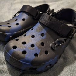Limited Edition Post Malone Crocs NEW- BLUE CAMO