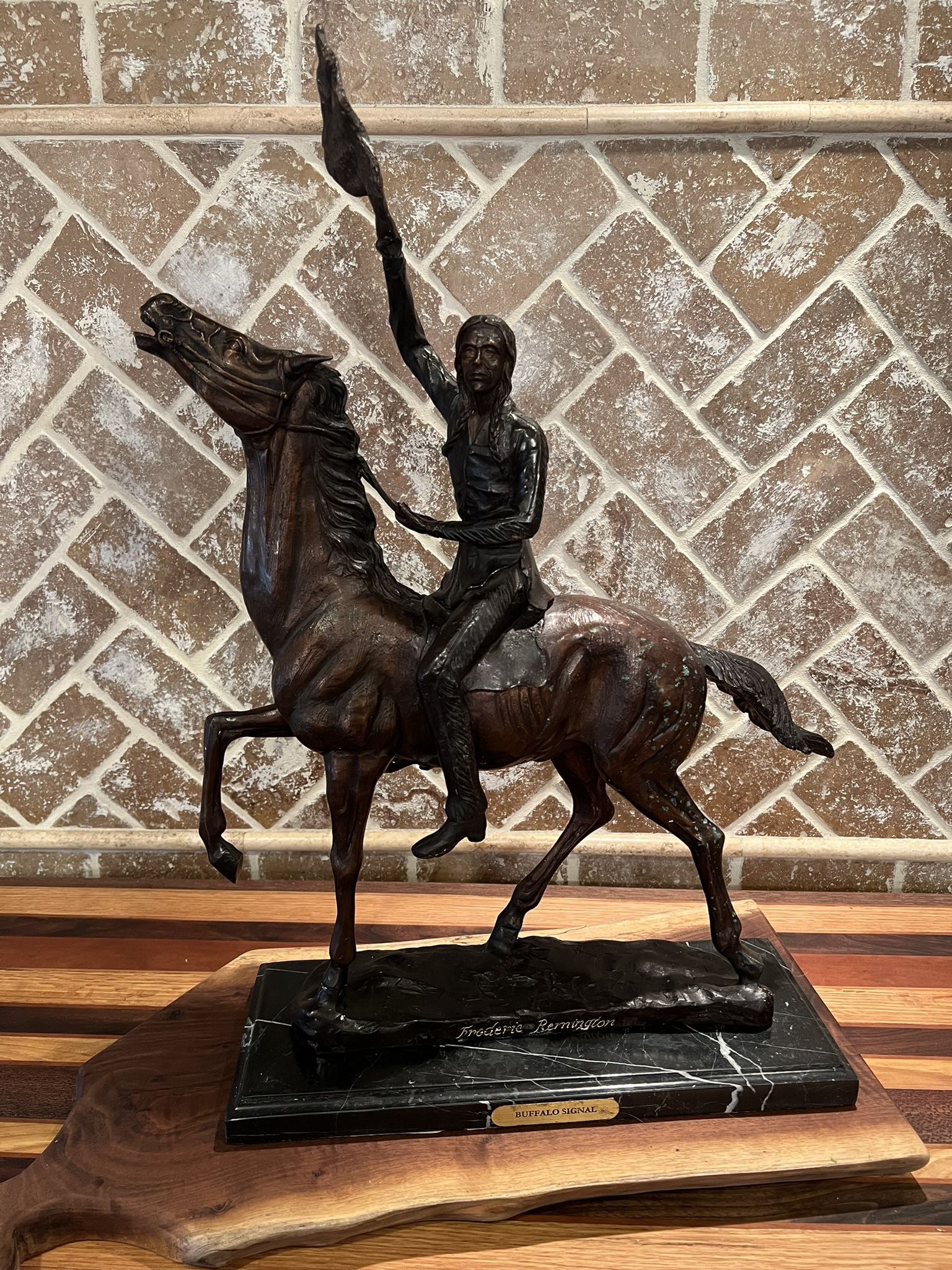 Remington Reproduction Bronze Statues Make Me An Offer