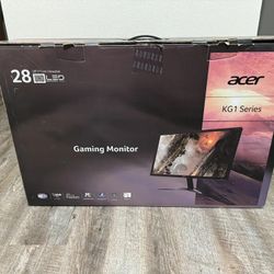 Acer KG1 (KG281K) 28 in Widescreen AMD Monitor Brand-new In Box. No Cables 
