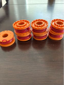 WORXS replacement trimmer line, 7 spools