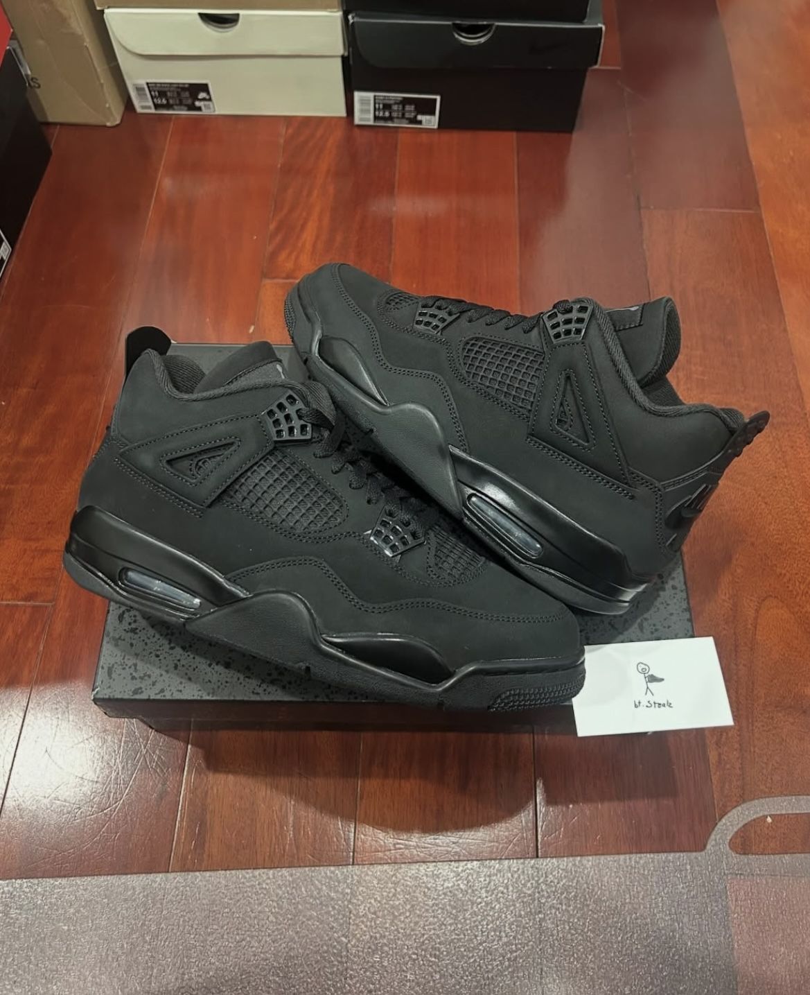 Air Jordan 4 Black Cat 2025 Size 11, 11.5, 13