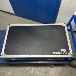 Road Ready Hard Travel Carrying Case for 2 Turntables & Mixer DJ Coffin 