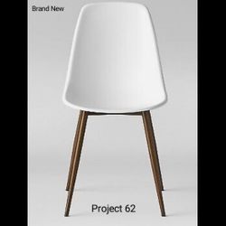Brand New (SET OF 2) Project 62 Copley Armless Chair White 