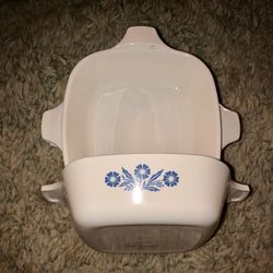 specific CorningWare P-41 Blue Cornflower Petite Pan  Set of 5