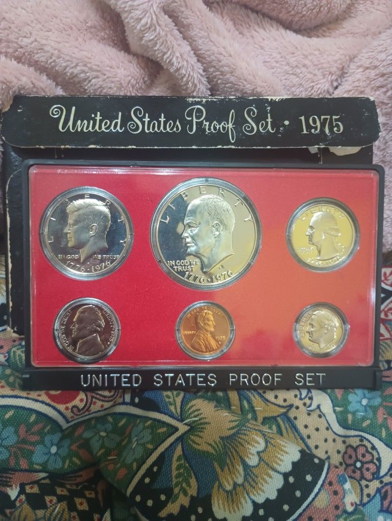1974 and 1975 Proof Mint Sets