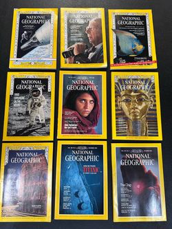 285 Vintage National Geographic Magazines 1964–1988 – 17 Complete Years