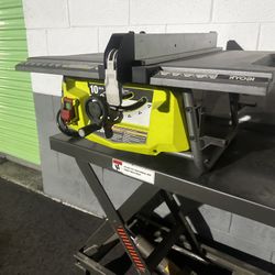 Ryobi Table Saw 10” Portable 