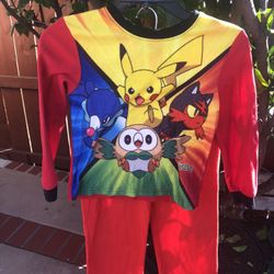 Pekachu Boys PJ Set ( Size 6/7 ) $2