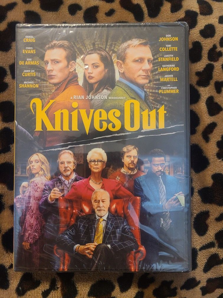 New. DVD. Knives Out.