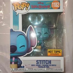 Funko POP DISNEY LILO & STITCH WITH BOBA #1182 EXCLUSIVE HOT TOPIC