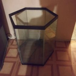 55 Gallon Hexagon Fish Tank