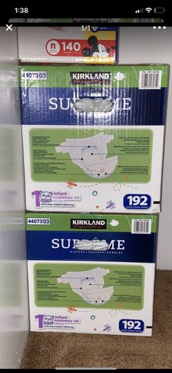 Size 1 Kirkland diapers