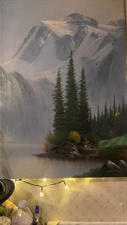 original landscape painting by Dilya Schauer