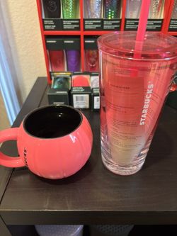 Pink Starbucks Set
