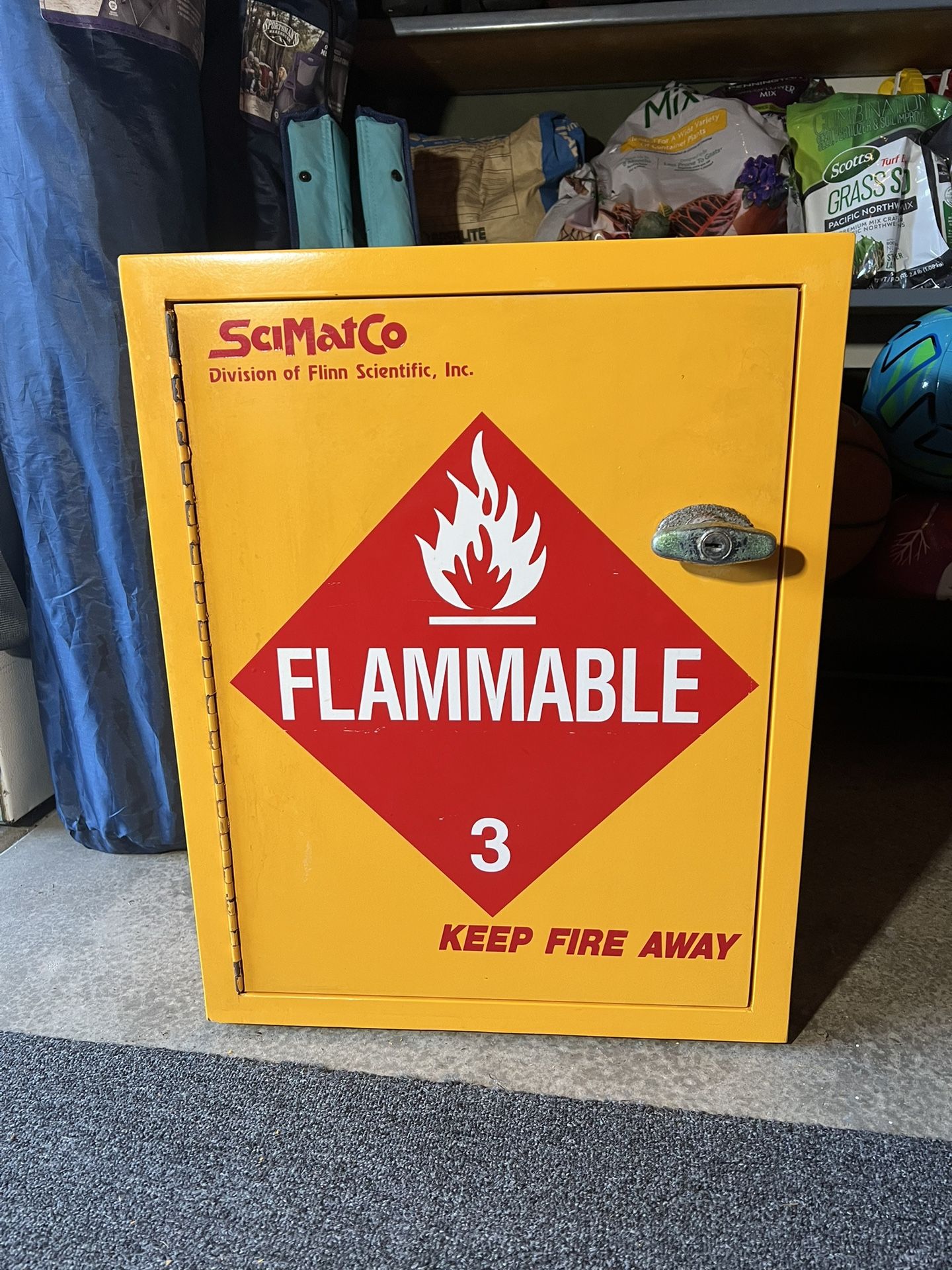 SciMatCo Flammables Cabinet