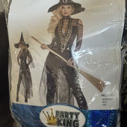 Adult Violet Witch Costume!