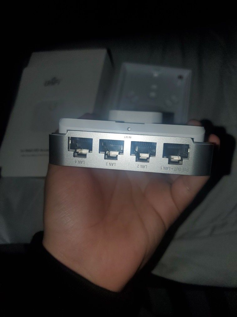 UniFi in-wall HD access point