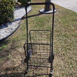 4 WHEEL FOLDING SHOPPING CART