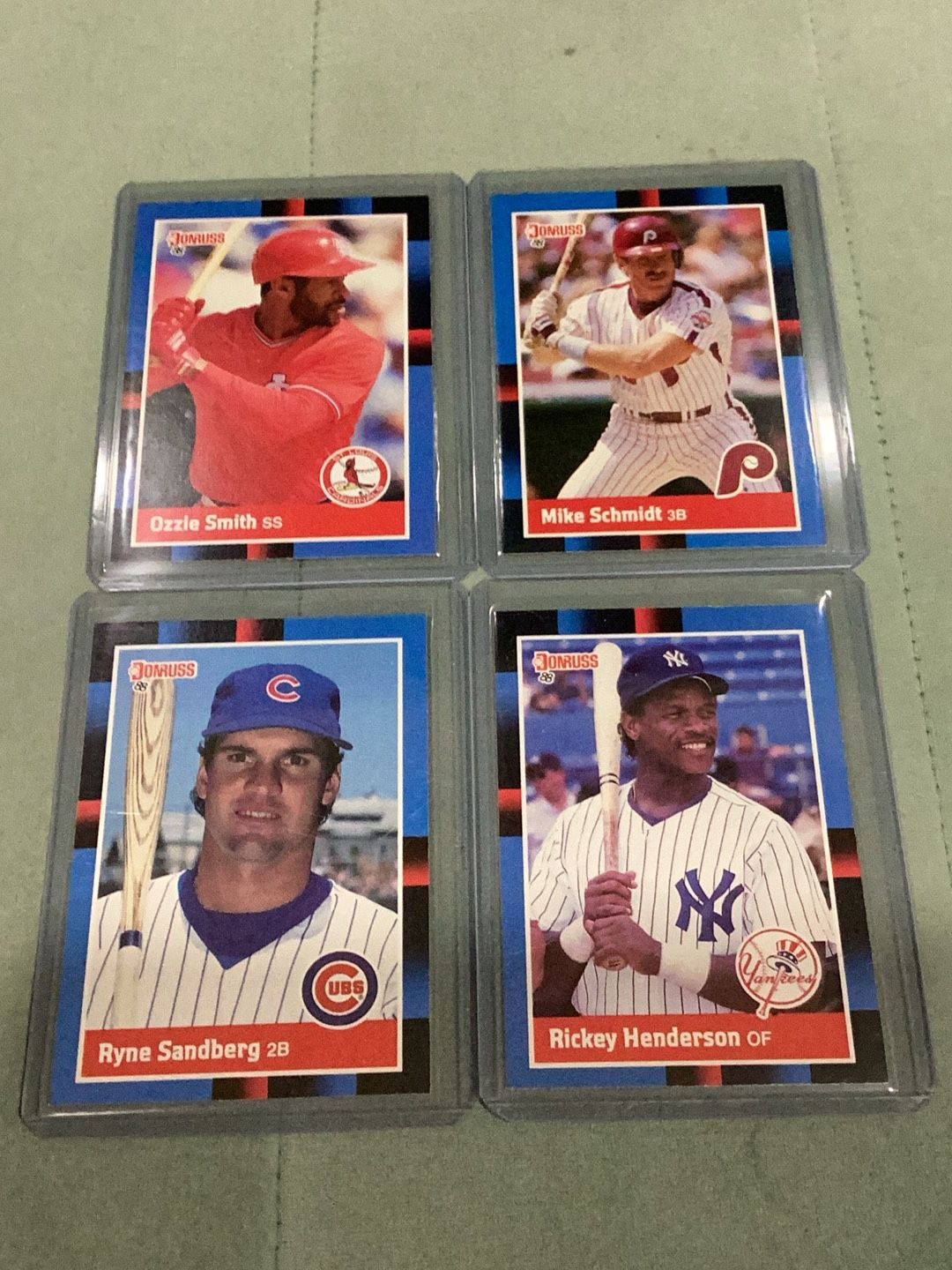 Vintage 80’s Baseball Cards