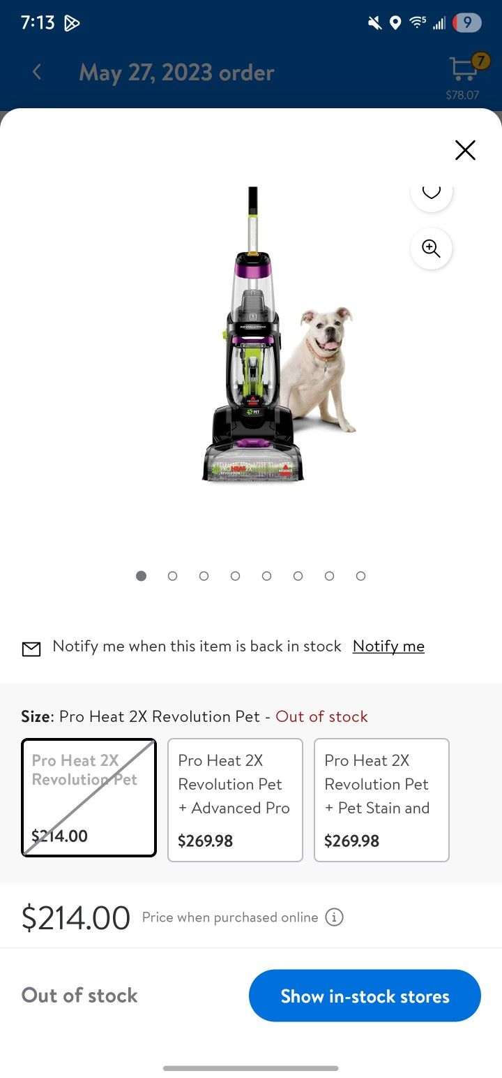 Bissell Pro Heat 2X Revolution Pet