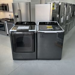Samsung top loading washer and dryer set 2FD