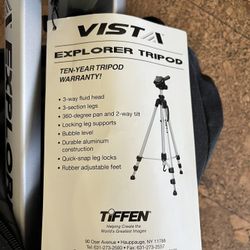 Davis & Sanford EXPLORERV Vista Explorer 60” Tripod with Bag And Smartphone Adapter