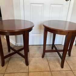 A Set Of End Tables 