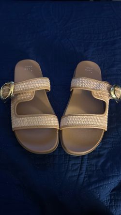 Tan sandals