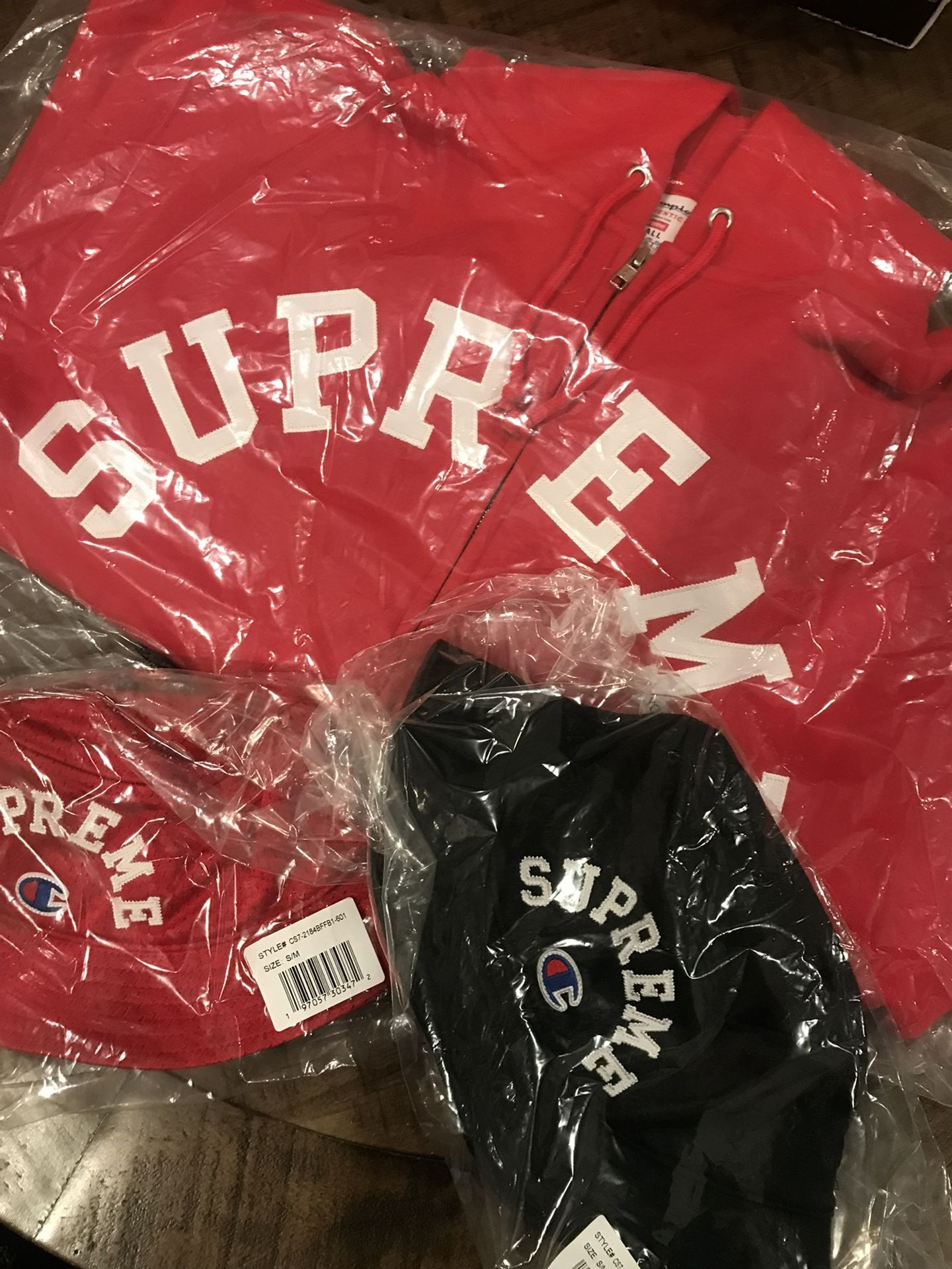 Supreme X Championship Week 12 Hoodie Mesh Crusher Bucket Hat