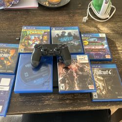 PS4 And All The Games 