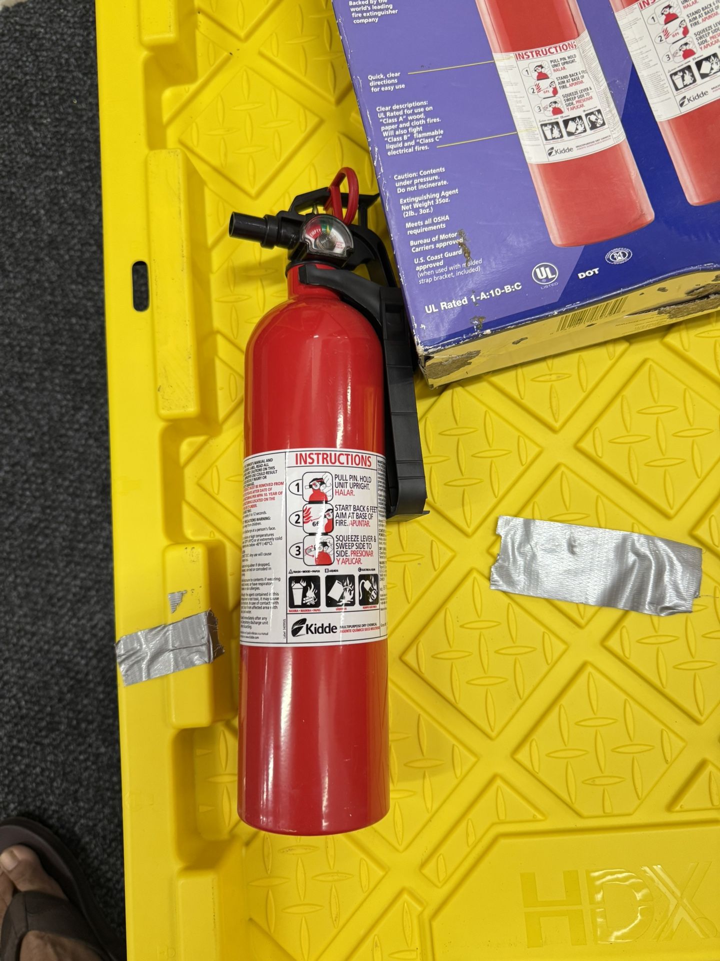 Kidde Fire Extinguisher