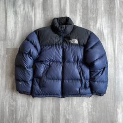 North Face Puffer (Blue/Black
