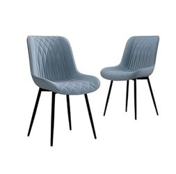 Light Gray Chairs - Set of 6