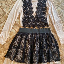 Charlotte Russe/Max Rave, Blouse And Skirt, Size Small