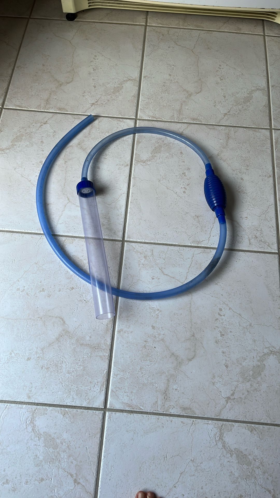 Aquarium Vacuum Air Pump Siphon Fish Tank Gravel Sand Cleaner Kit Water Filter Changer