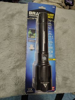 Braun 13000 Lumens Flashlight